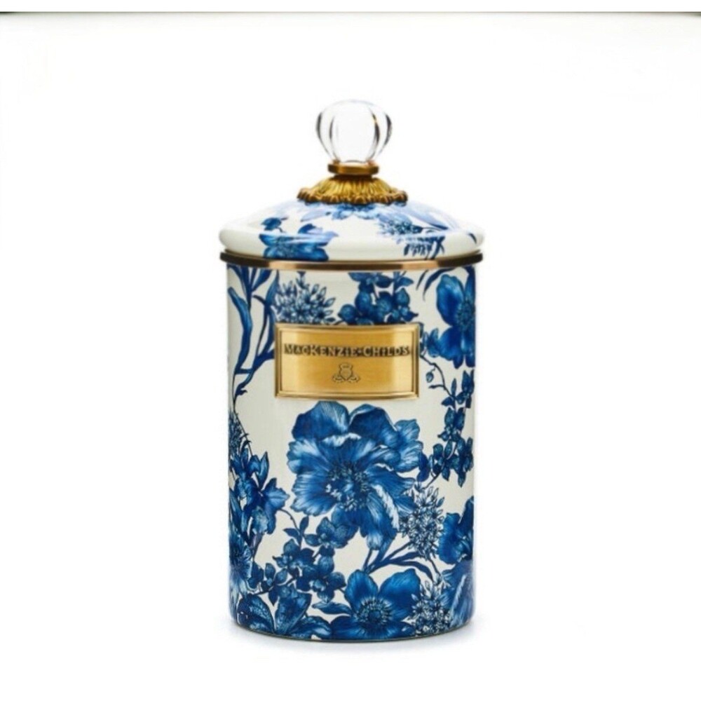 MacKenzie-Childs Royal English 1 Large Canister